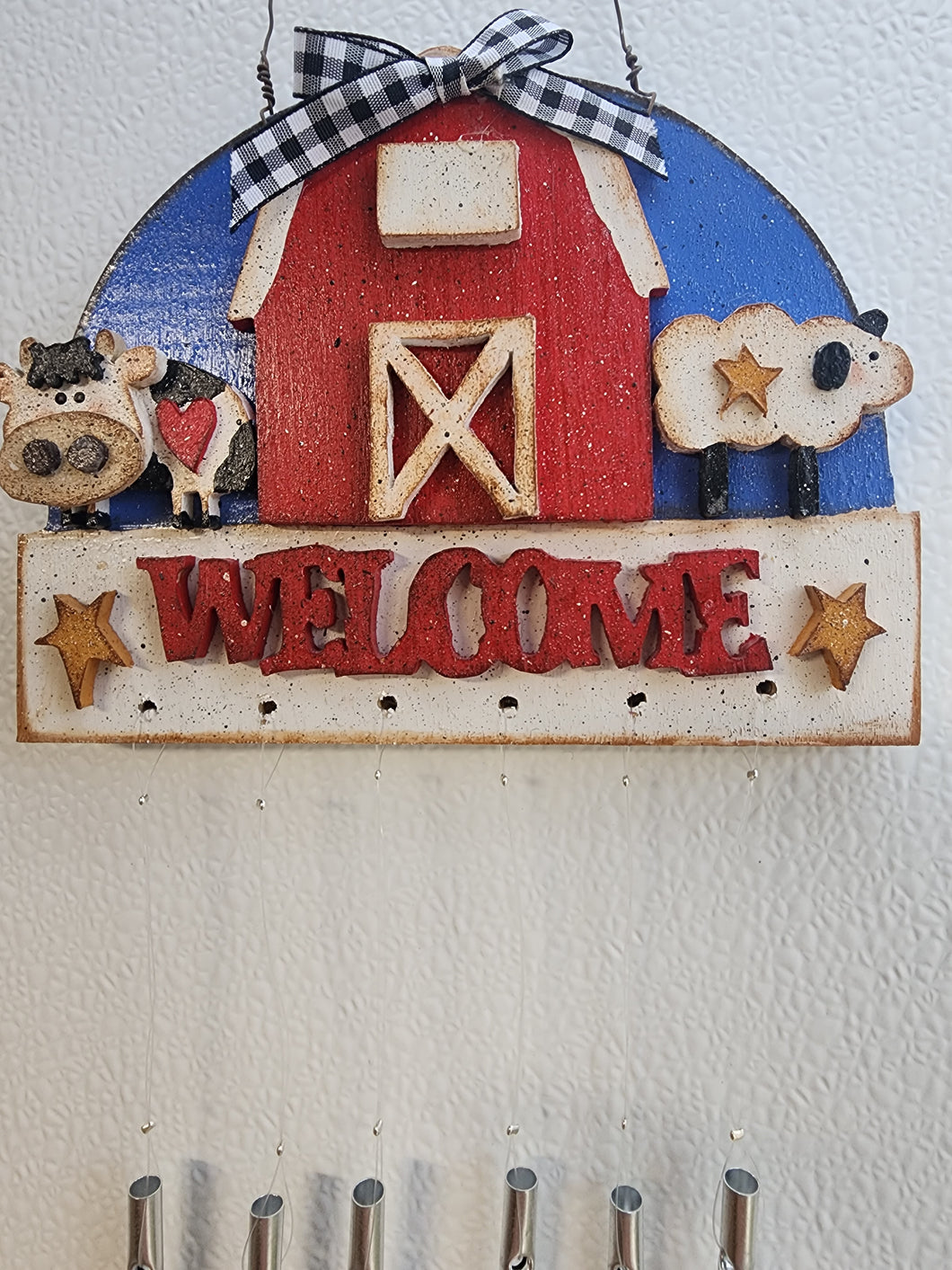 Welcome Farmhouse Windchime