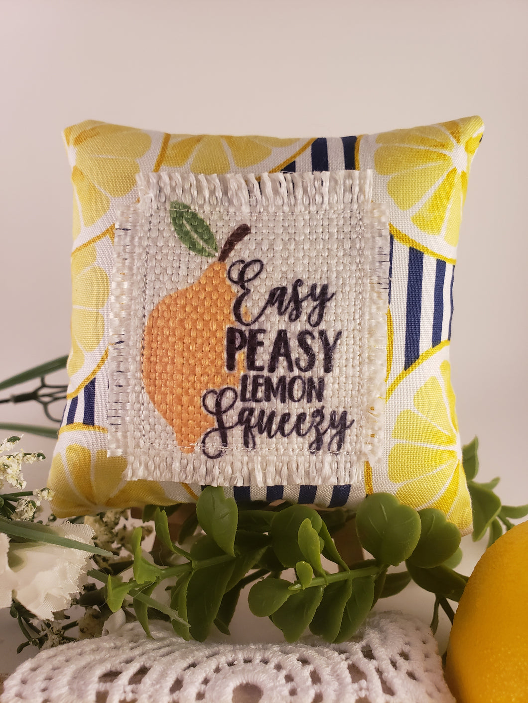 Easy Peasy Mini Patch Pillow