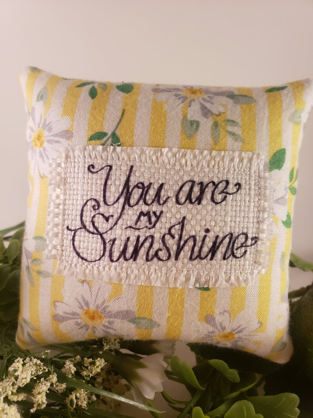 You Are My Sunshine Mini Patch Pillow