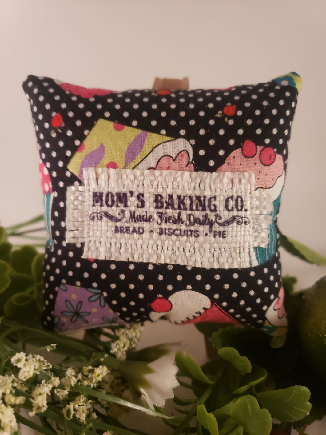 Moms Baking Company Mini Patch Pillow