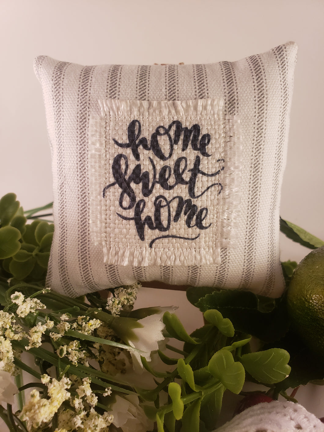 Home Sweet Home Mini Patch Pillow