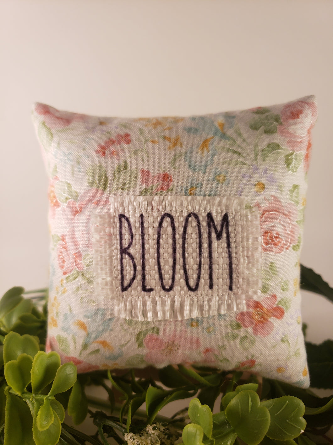 Bloom Mini Patch Pillow