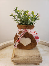 Load image into Gallery viewer, Valentines Wooden Vase
