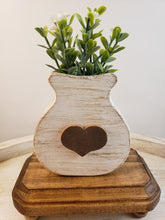 Load image into Gallery viewer, Valentines Wooden Vase
